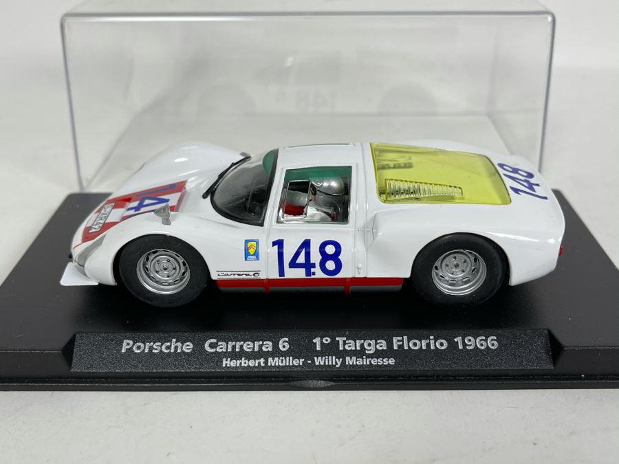 Fly Car Model Porsche Carrera 6 Targa Florio 1966 No. 148 Slot Car