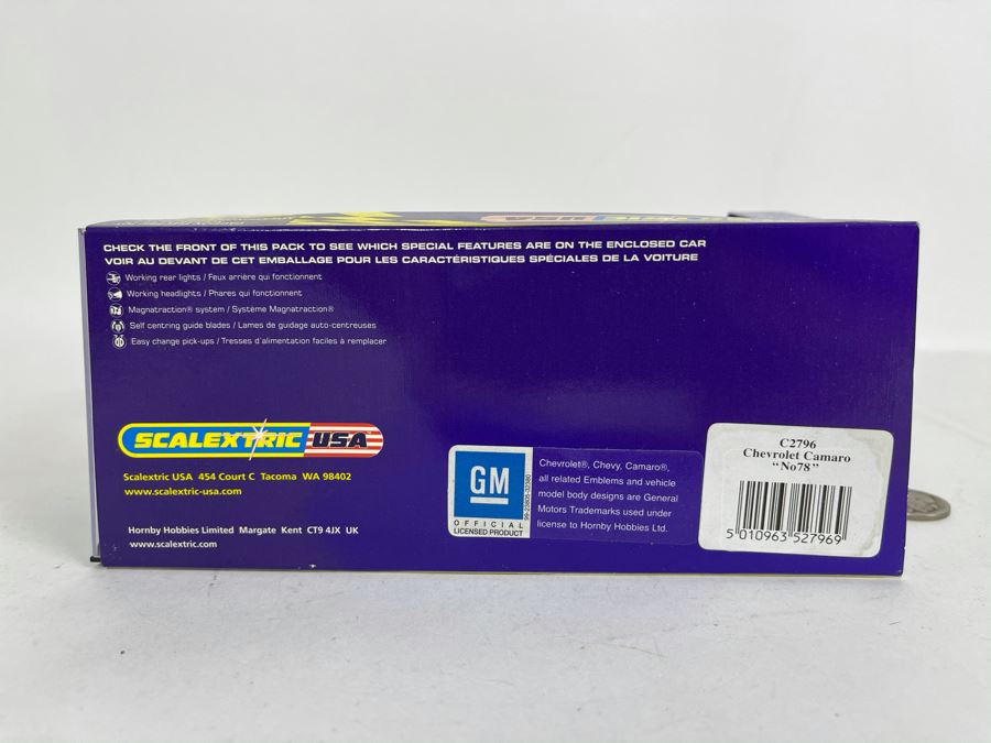 Scalextric Chevrolet Camaro No. 78 Slot Car [Photo 5]