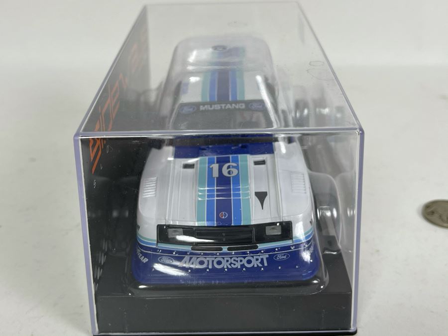 Sideways Racer Slot Cars Mustang Turbo Zakspeed Roush No. 16 Slot Car [Photo 5]