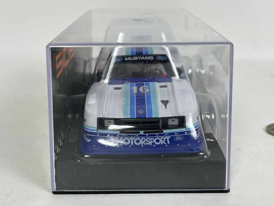 Sideways Racer Slot Cars Mustang Turbo Zakspeed Roush No. 16 Slot Car [Photo 4]