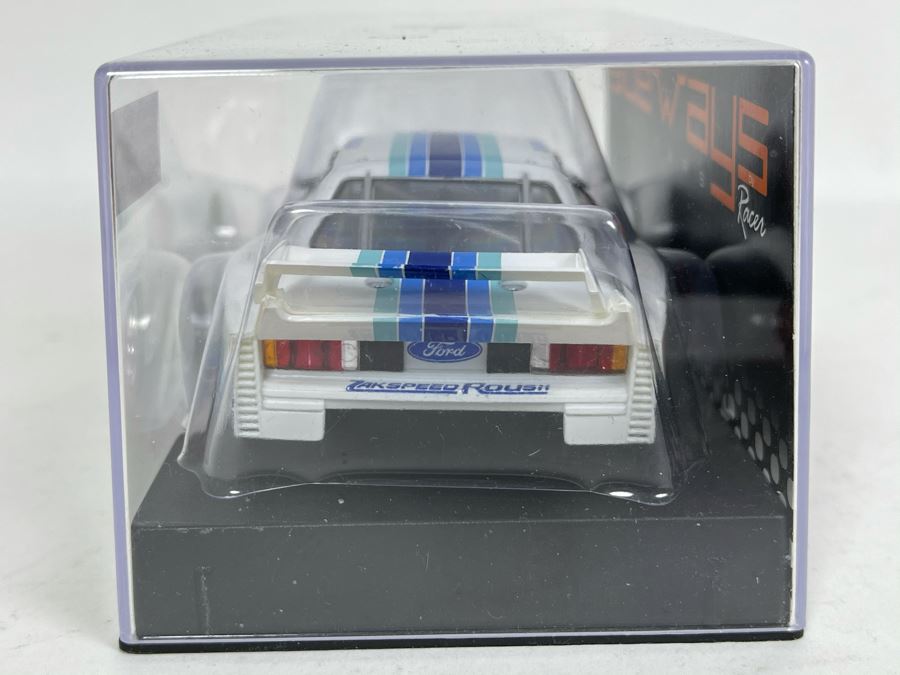 Sideways Racer Slot Cars Mustang Turbo Zakspeed Roush No. 16 Slot Car [Photo 7]