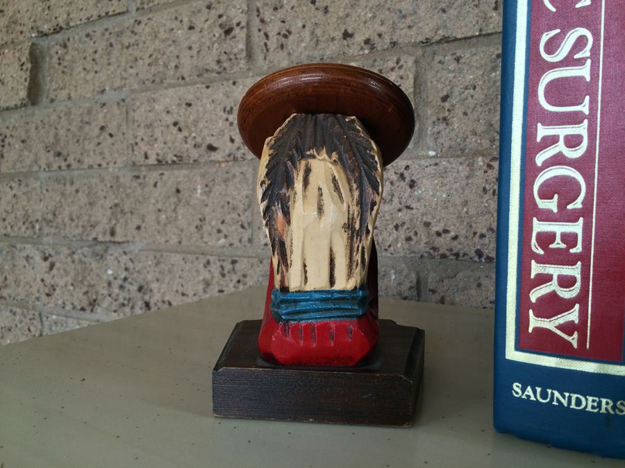 Pair of Wood Carved Bookends [Photo 13]