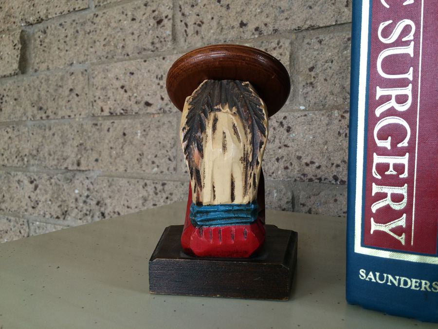 Pair of Wood Carved Bookends [Photo 12]