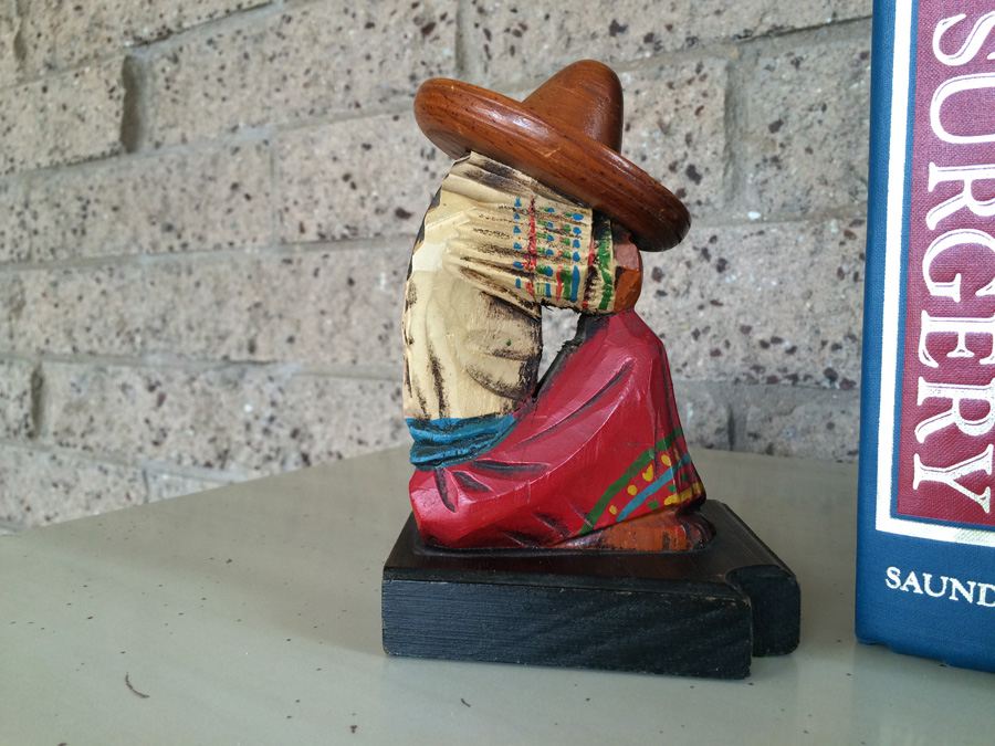 Pair of Wood Carved Bookends [Photo 10]