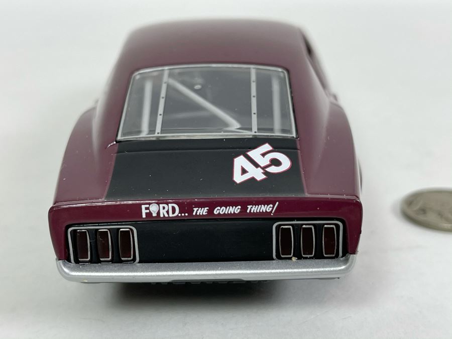 Scalextric Hornby Ford Mustang No. 45 Slot Car [Photo 4]