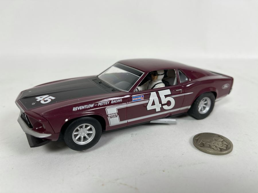 Scalextric Hornby Ford Mustang No. 45 Slot Car [Photo 2]