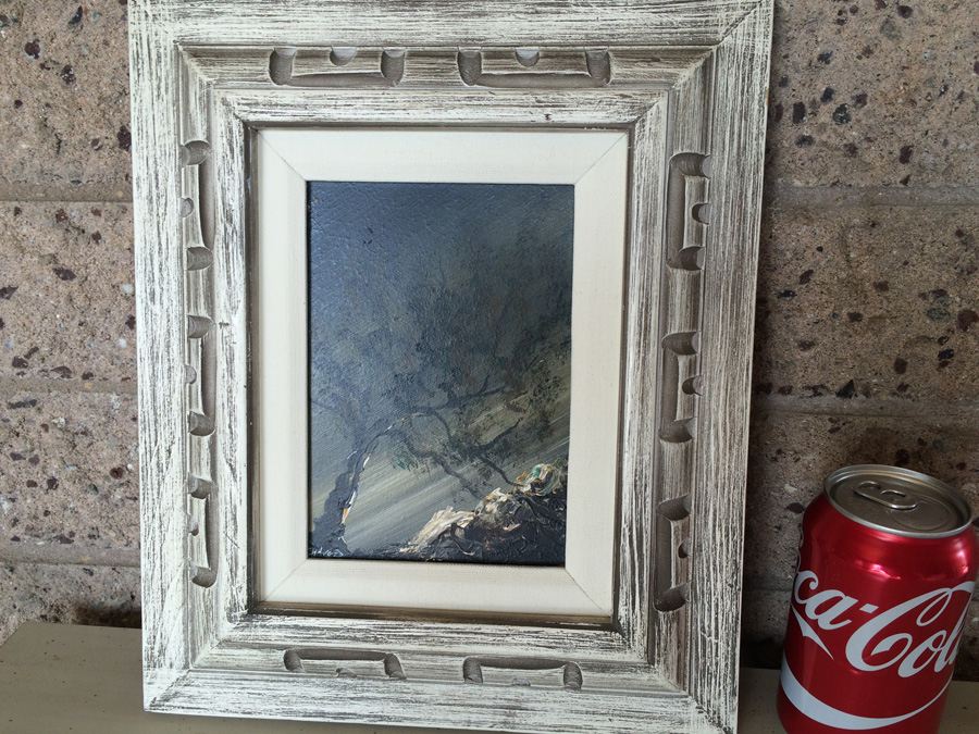 Original Oil Painting of Tree on Board - Signed [Photo 7]