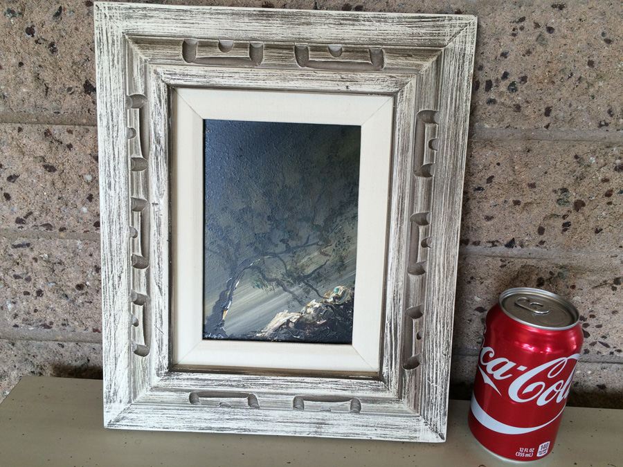 Original Oil Painting of Tree on Board - Signed [Photo 1]