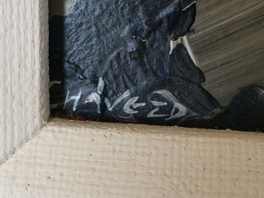 Original Oil Painting of Tree on Board - Signed [Photo 3]