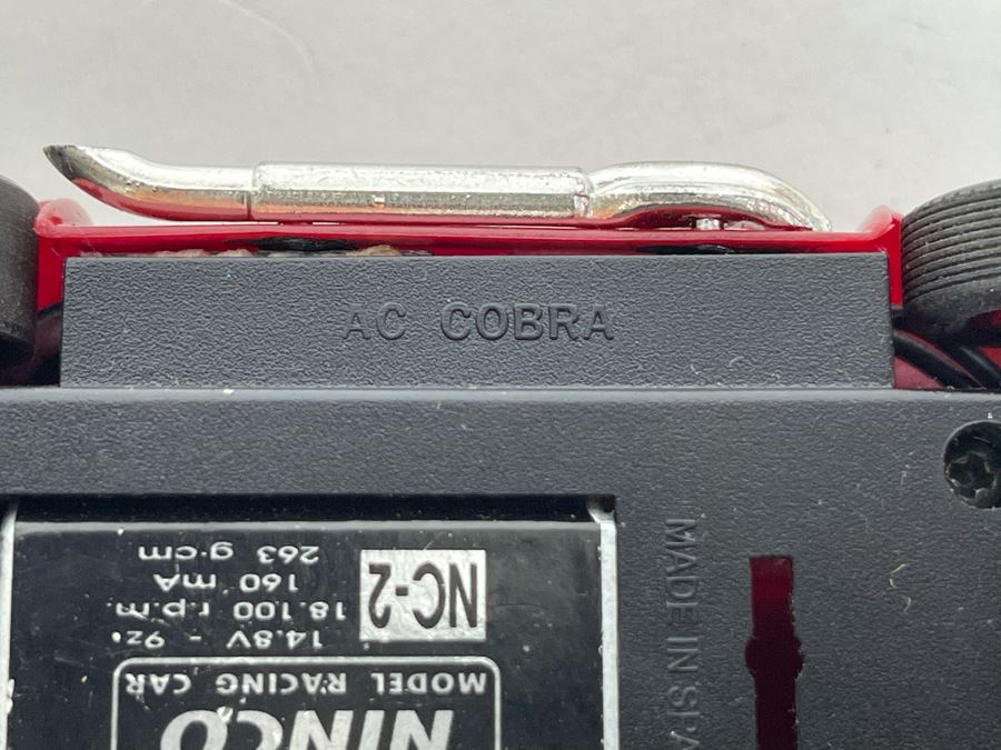 NINCO Model Racing Car AC Cobra No. 23 Slot Car [Photo 8]