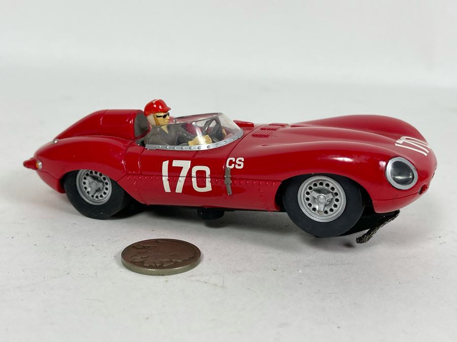 Carrera Evolution 1960 Jaguar D-Type No. 170 Slot Car [Photo 2]