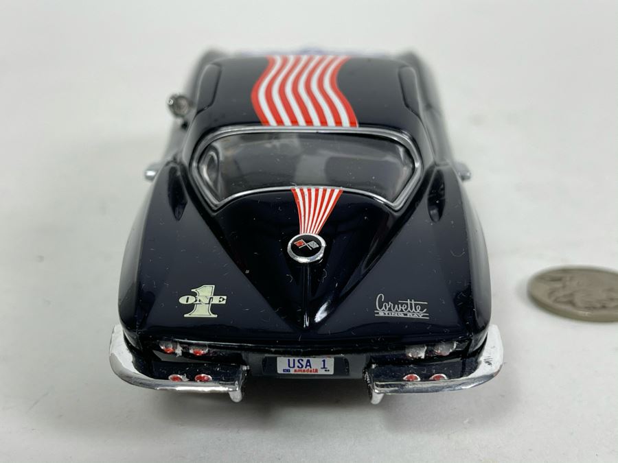 Carrera Evolution The United States Of America Corvette Sting Ray Slot Car [Photo 5]