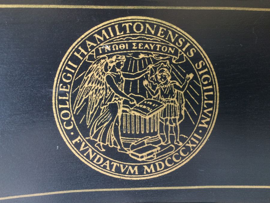 Black and Gold Rocking Chair - Hamilton College [Photo 4]