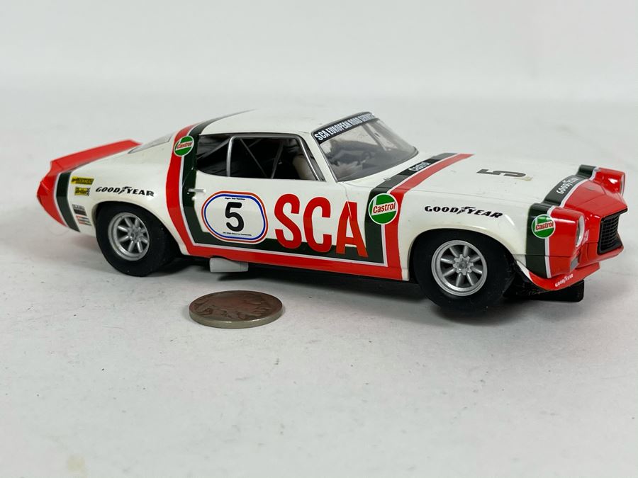 Scalextric C4043 1970 Chevrolet Camaro Stars and Stripes No 48 Boxed for sale online 