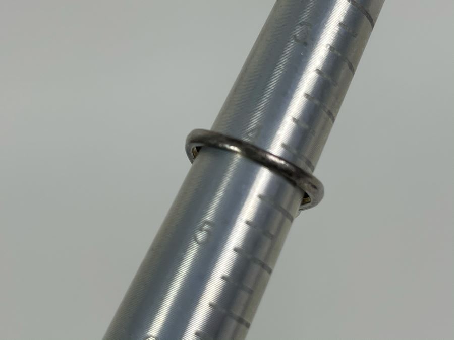 Sterling Silver Pearl Ring Size 4.25 3.9g [Photo 6]