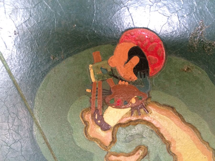 Vintage Wooden Painted Map of Cape Cod and Vicinity [Photo 13]