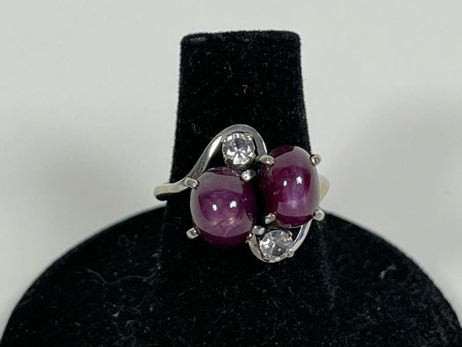 14K Gold Star Ruby Ring 6.5g Fair Market Value $400 [Photo 7]