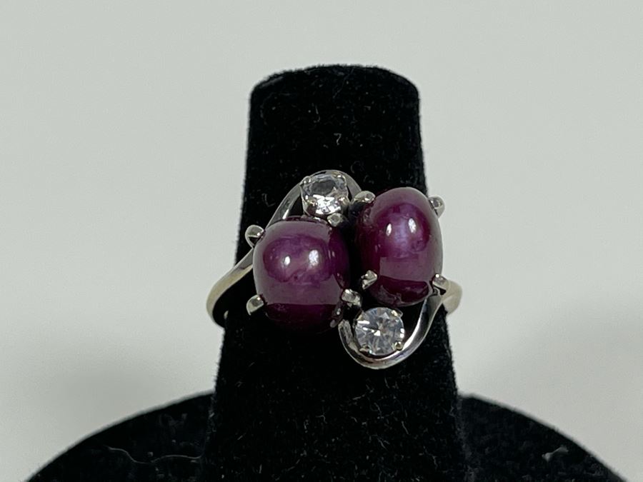 14K Gold Star Ruby Ring 6.5g Fair Market Value $400 [Photo 8]