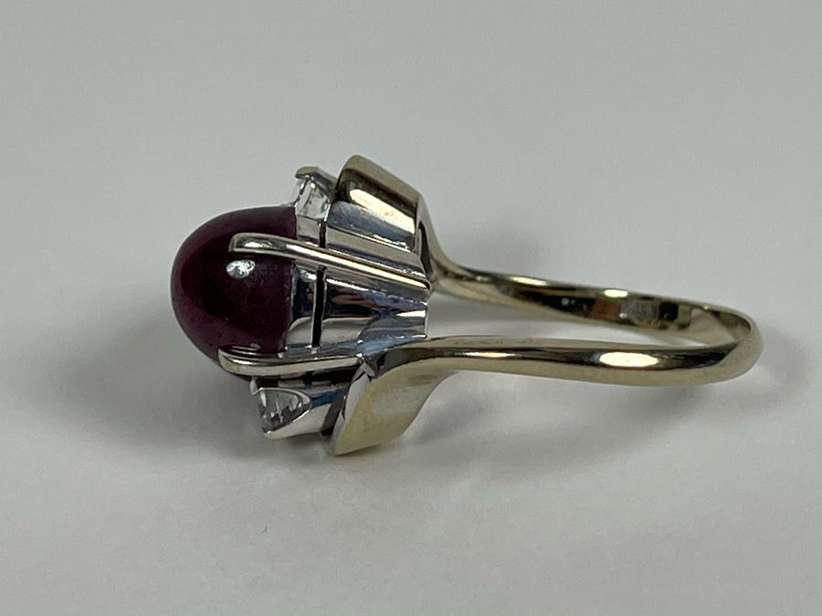14K Gold Star Ruby Ring 6.5g Fair Market Value $400 [Photo 11]