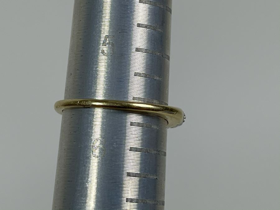 14K Diamond Ring Size 5.5 2.2g Fair Market Value $175 [Photo 13]