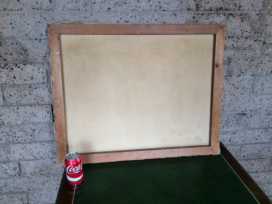 Original Landscape Oil Painting 1942 Socha [Photo 8]