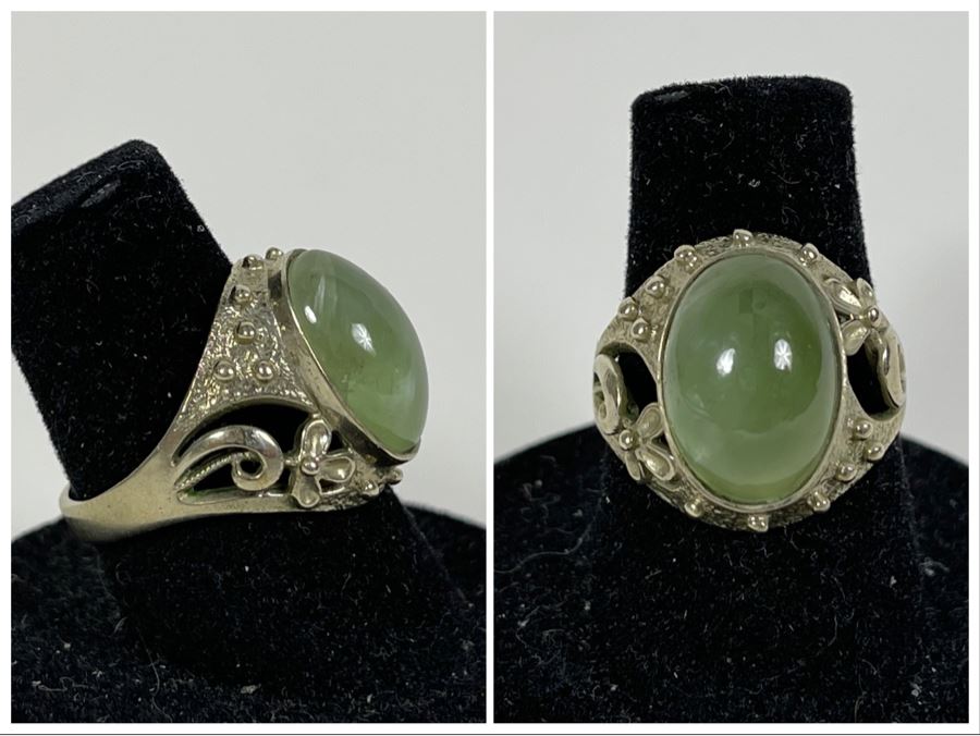 Vintage Prennite Ring Size 6.5