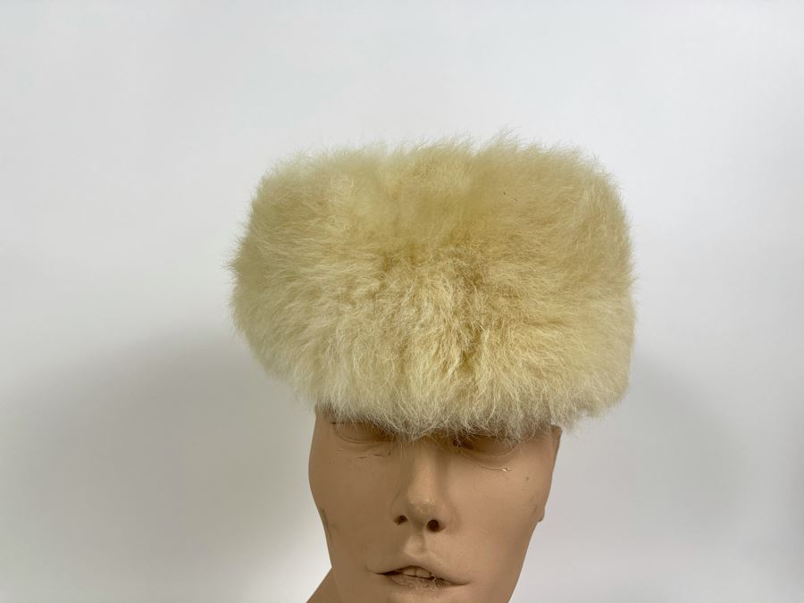 JUST ADDED - Vintage Russian Fur Hat (Inside Of Hat Is 9' From Forehead To Back) [Photo 4]