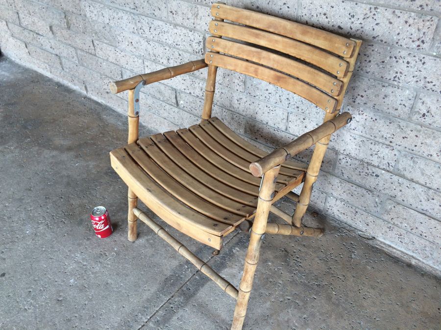 Bamboo Folding Chair [Photo 6]