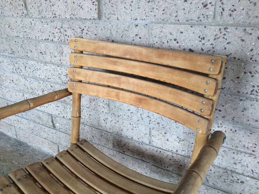 Bamboo Folding Chair [Photo 5]