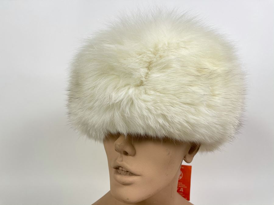 JUST ADDED - New With Tags Vintage Russian CCCP Fur Hat [Photo 4]