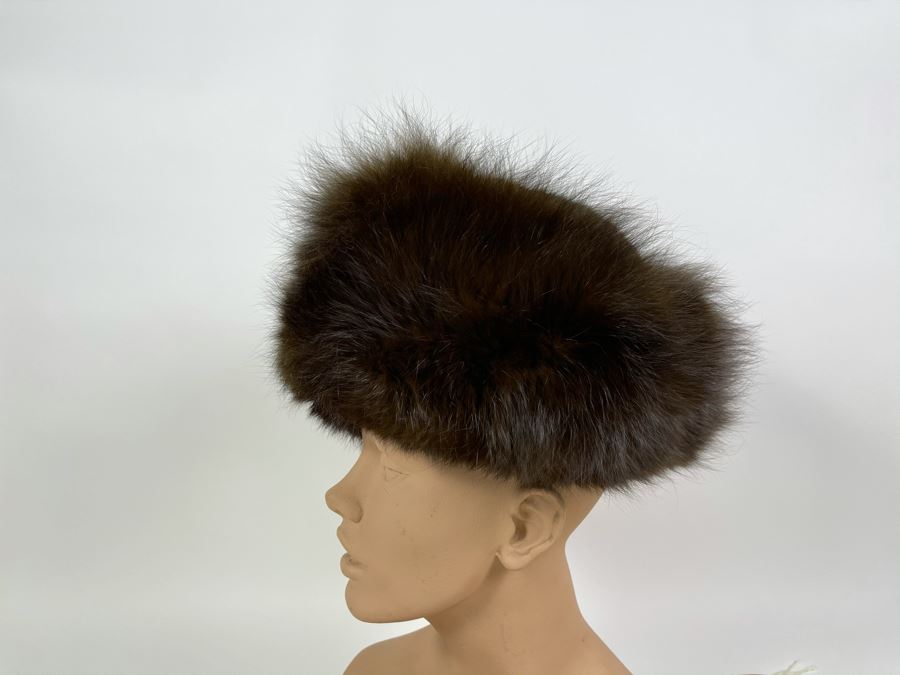 JUST ADDED - Russian CCCP Fur Hat (Measures 8' From Forehead To Back) [Photo 1]
