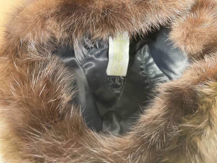 JUST ADDED - Russian CCCP Fur Hat (Measures 8' From Forehead To Back) [Photo 7]