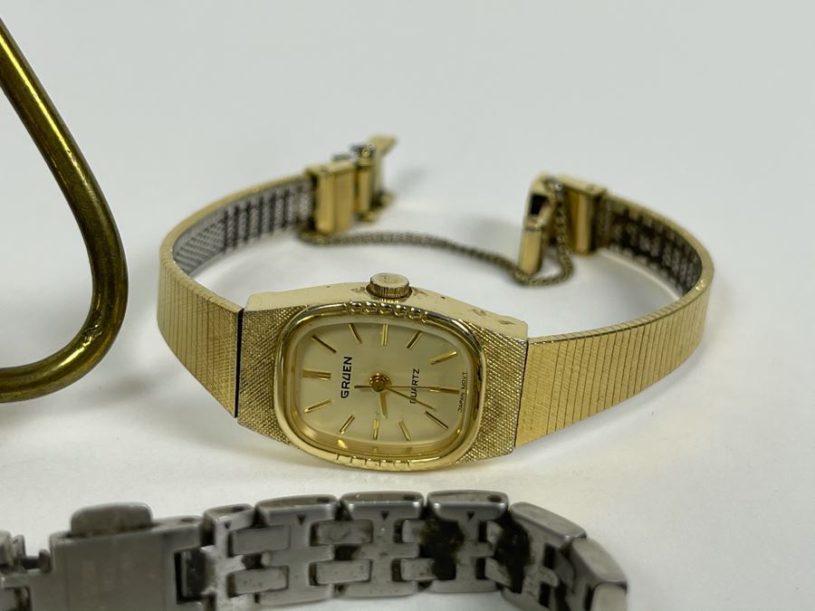Brass Mouse, Citize Ladies Watch And Gruen Ladies Watch [Photo 4]