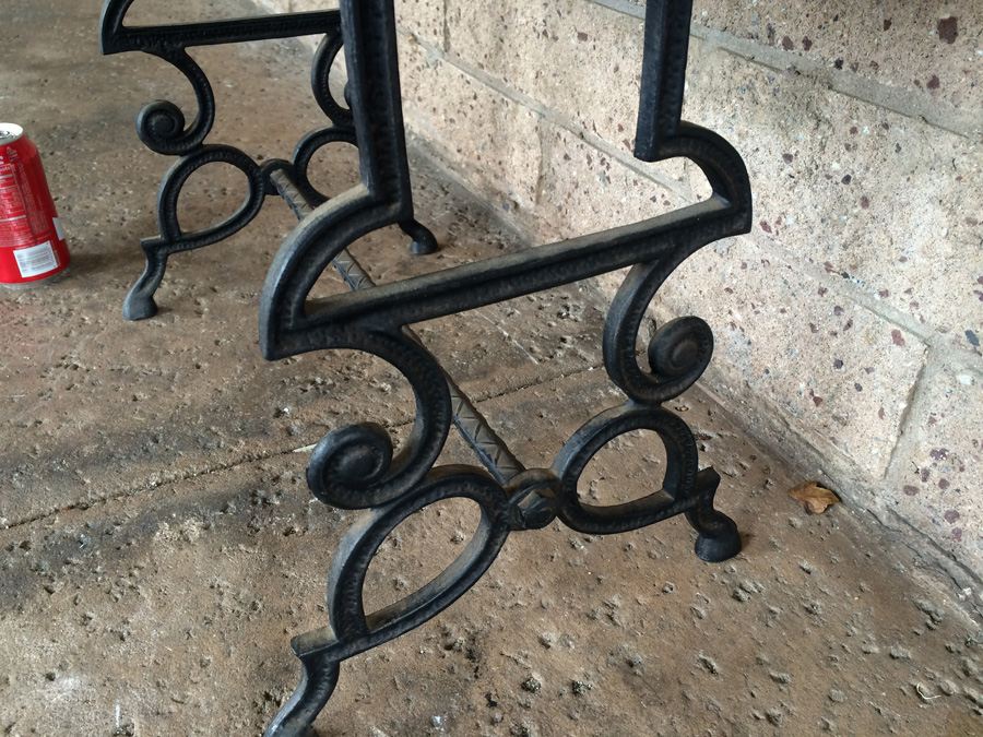 Small Wrought Iron Bench [Photo 7]