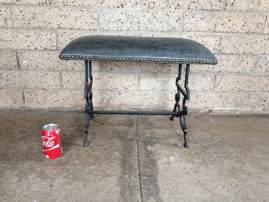 Small Wrought Iron Bench [Photo 1]