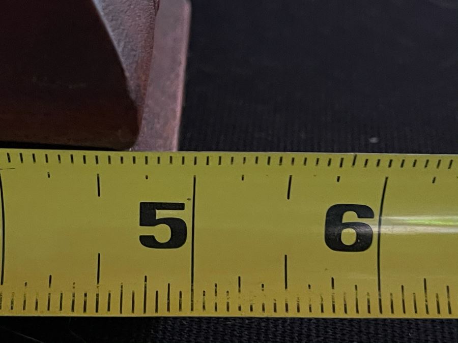 Antique E. Ingraham Co Clock With Carved Wooden Case Alpine Working Condition With Key 14W X 5D X 22.5H [Photo 15]