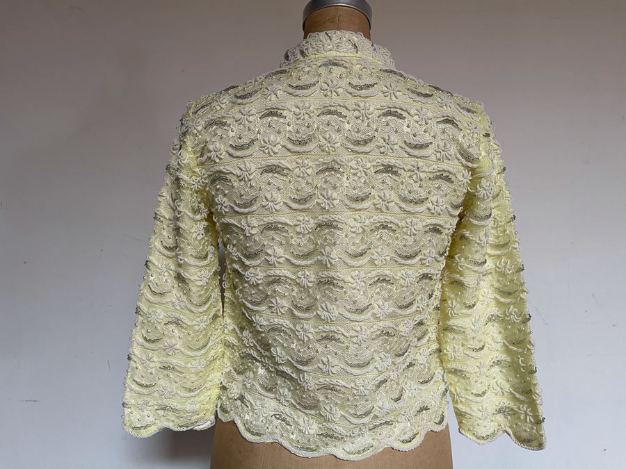 JUST ADDED - Vintage Hong Kong Yellow Jacket Size 32 By Charles & Co [Photo 6]