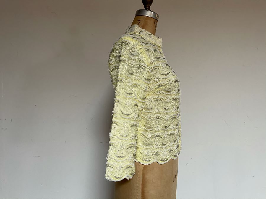 JUST ADDED - Vintage Hong Kong Yellow Jacket Size 32 By Charles & Co [Photo 5]