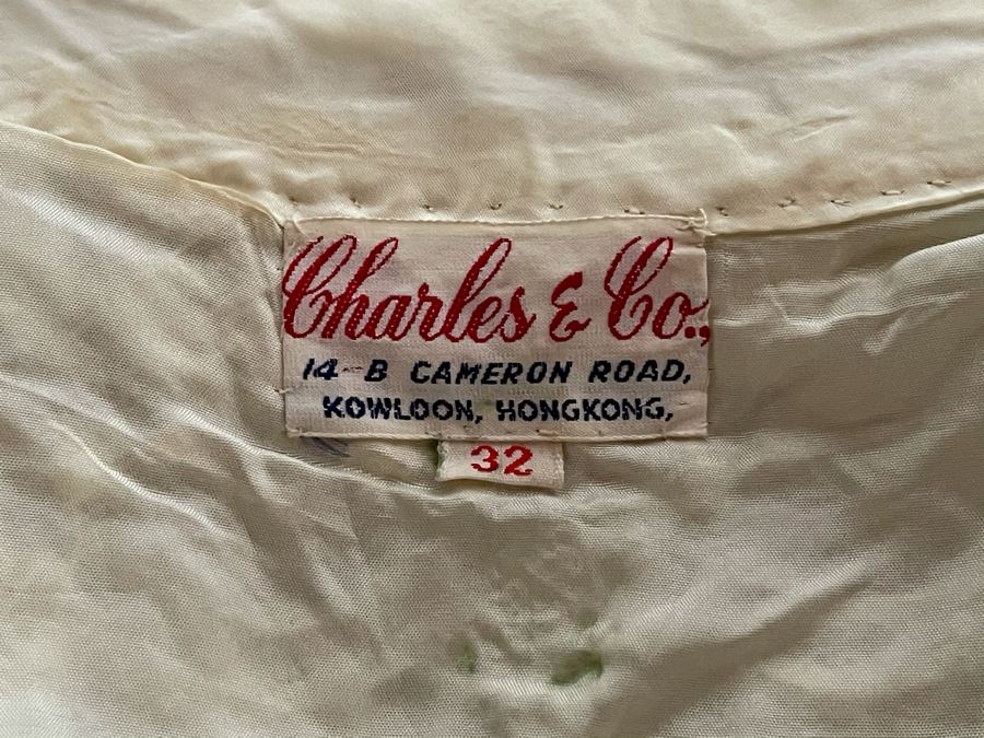 JUST ADDED - Vintage Hong Kong Yellow Jacket Size 32 By Charles & Co [Photo 7]