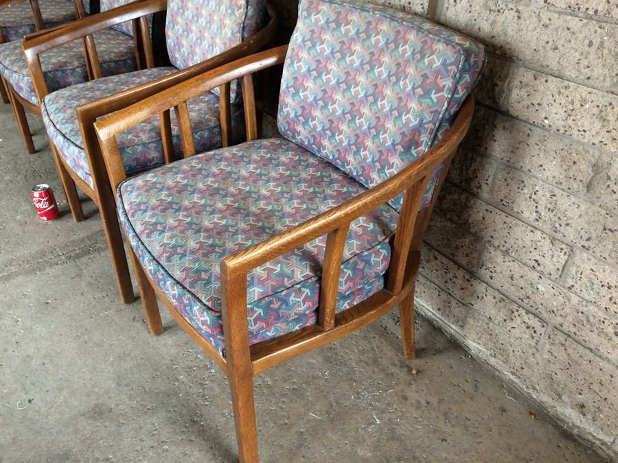 Vintage Quarter Sawn Oak Chairs [Photo 3]