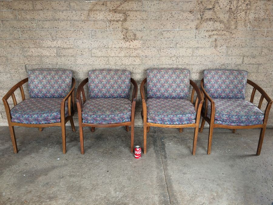 Vintage Quarter Sawn Oak Chairs [Photo 1]