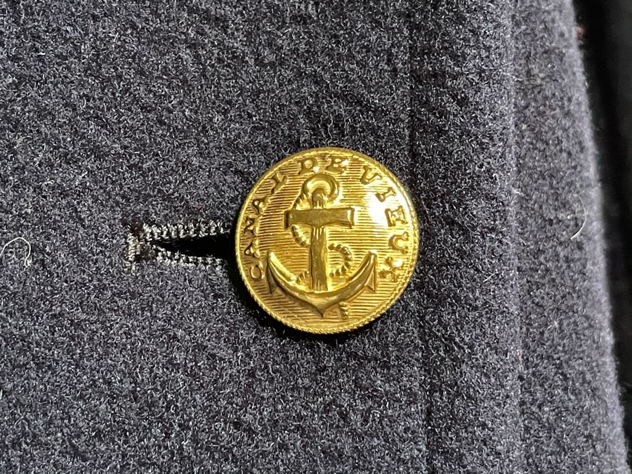 JUST ADDED - Evan-Picone Blue Wool Jacket [Photo 2]