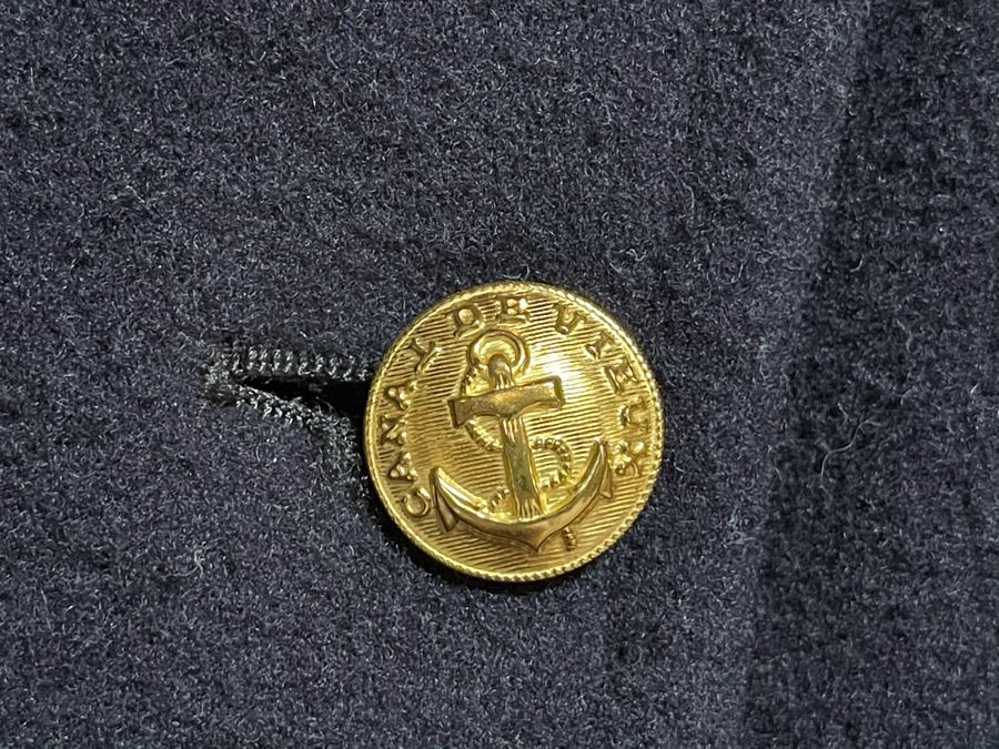 JUST ADDED - Evan-Picone Blue Wool Jacket [Photo 3]