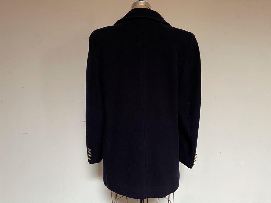 JUST ADDED - Evan-Picone Blue Wool Jacket [Photo 5]