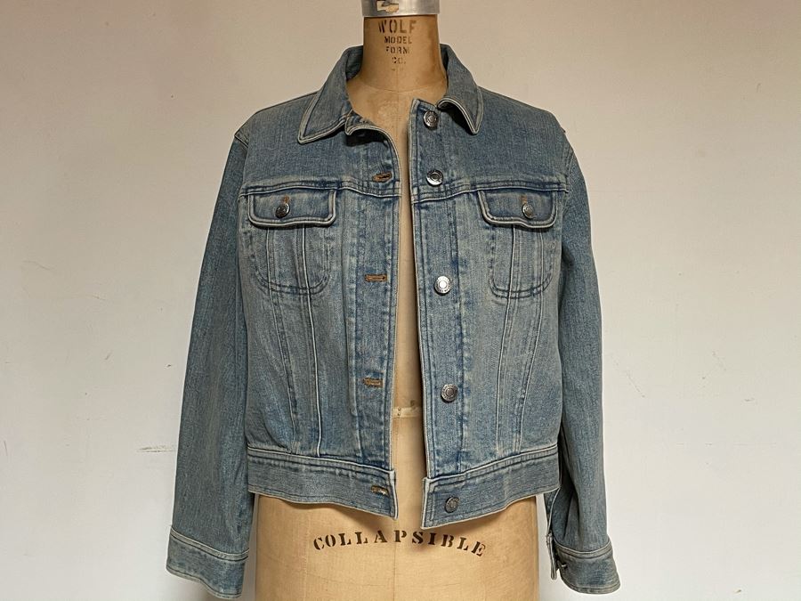 JUST ADDED - Ralph Lauren Jean Jacket Size P/L [Photo 3]