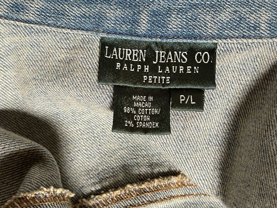 JUST ADDED - Ralph Lauren Jean Jacket Size P/L [Photo 7]