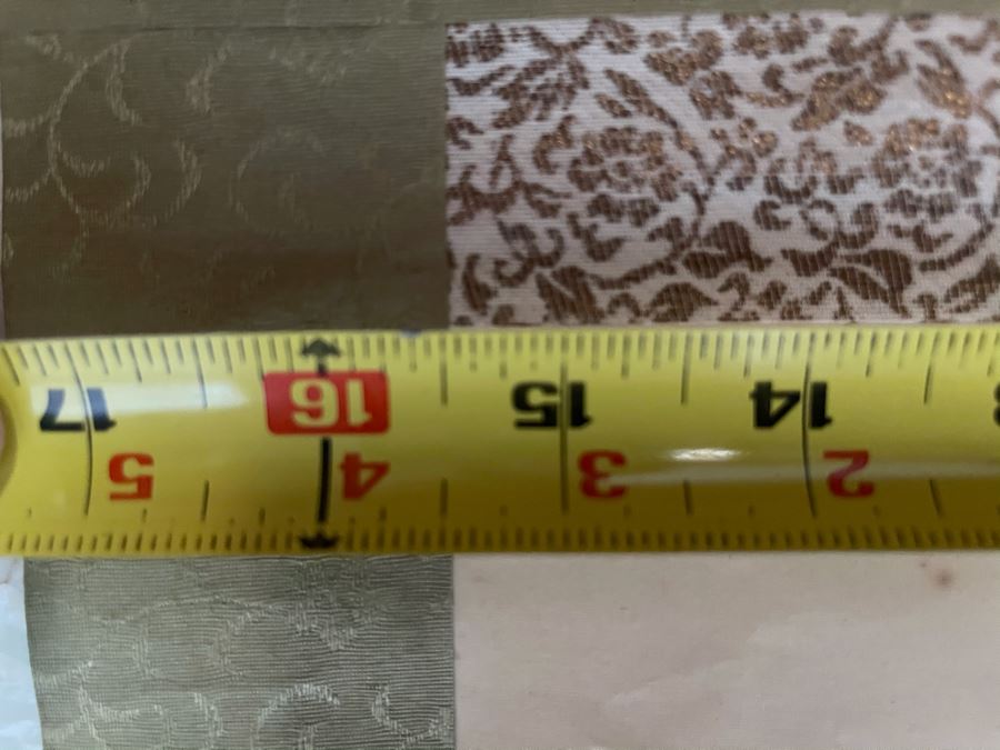 Original Signed Asian Hand Painted Four Seasons Scrolls 15.5 X 39 [Photo 11]