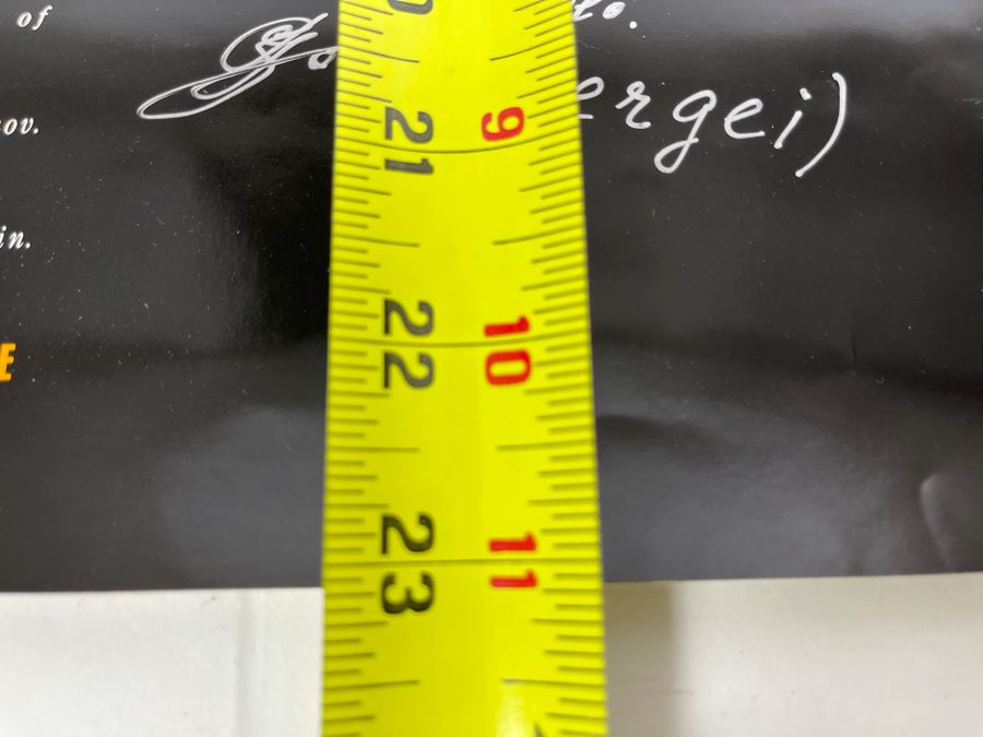 JUST ADDED - Signed Brothers & Sisters San Diego Arts Festival Treasures Of The Soviet Union Poster 14 X 23 [Photo 9]