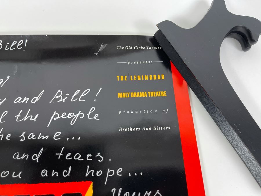 JUST ADDED - Signed Brothers & Sisters San Diego Arts Festival Treasures Of The Soviet Union Poster 14 X 23 [Photo 4]