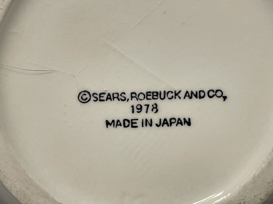 Vintage 1978 Sears, Roebuck And Co Mushroom Motif Lidded Jars And Soup Tureen [Photo 9]